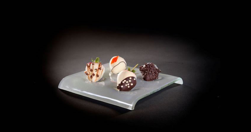 amenity GT Resort chocolate truffles -
